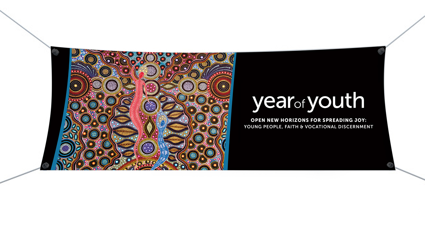 Item 8 YoY Vinyl Mesh Banner